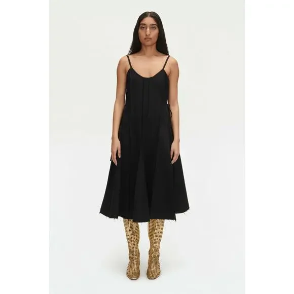 slim fit dress slacks Rachel Gilbert Sadie Mini Dress | Gold